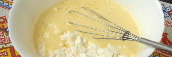 творожный кулич без дрожжей