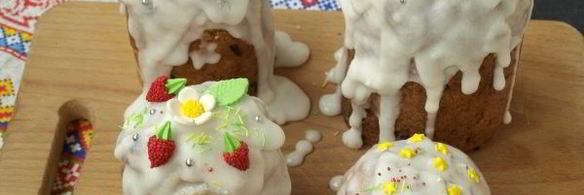 творожный кулич без дрожжей