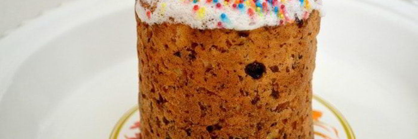 Творожный кулич