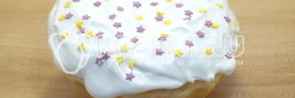 вкусный пасхальный кулич с изюмом