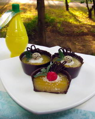 Пикантный десерт Фьяметта