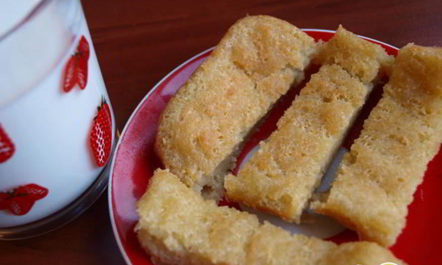 Рецепт пудинга из булки лимонный