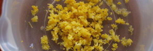 пудинг из булки лимонный