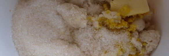 пудинг из булки лимонный