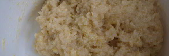 пудинг из булки лимонный