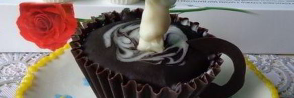 шоколадный десерт