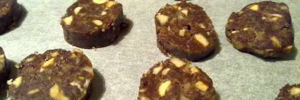 шоколадные крокеты с фундуком