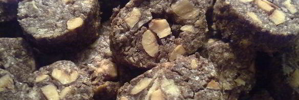 шоколадные крокеты с фундуком