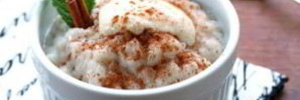 сливочный рисовый пудинг