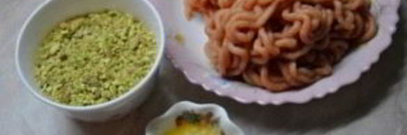 суфле из курицы с фисташками