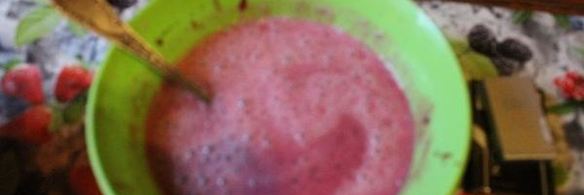 ягодный торт-суфле