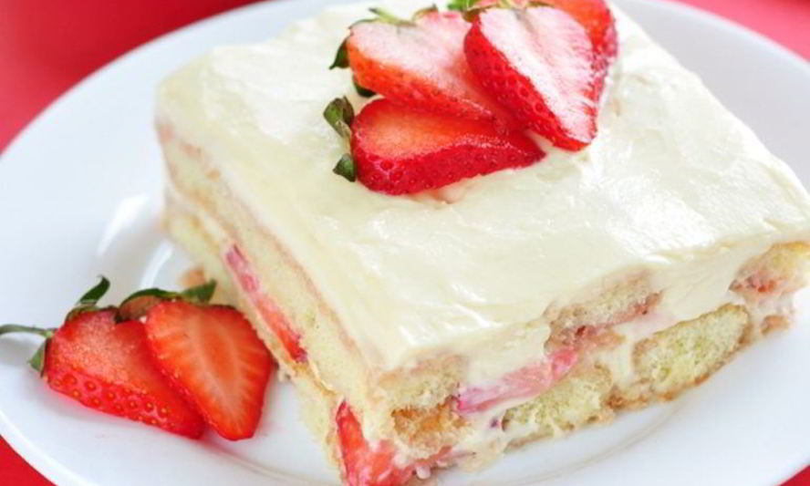 Рецепт тирамису с клубникой