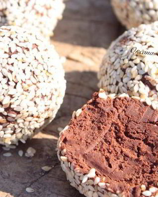 Трюфели с авокадо