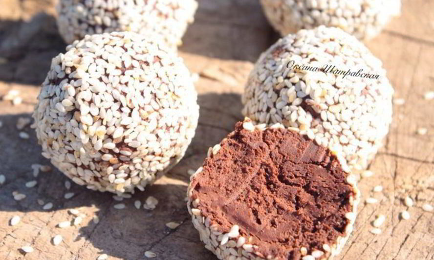 Рецепт трюфелей с авокадо