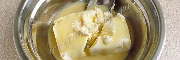 творожно-апельсиновый десерт