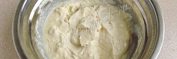 творожно-апельсиновый десерт