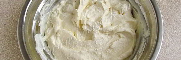 творожно-апельсиновый десерт