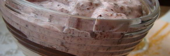 творожный десерт клубника и банан