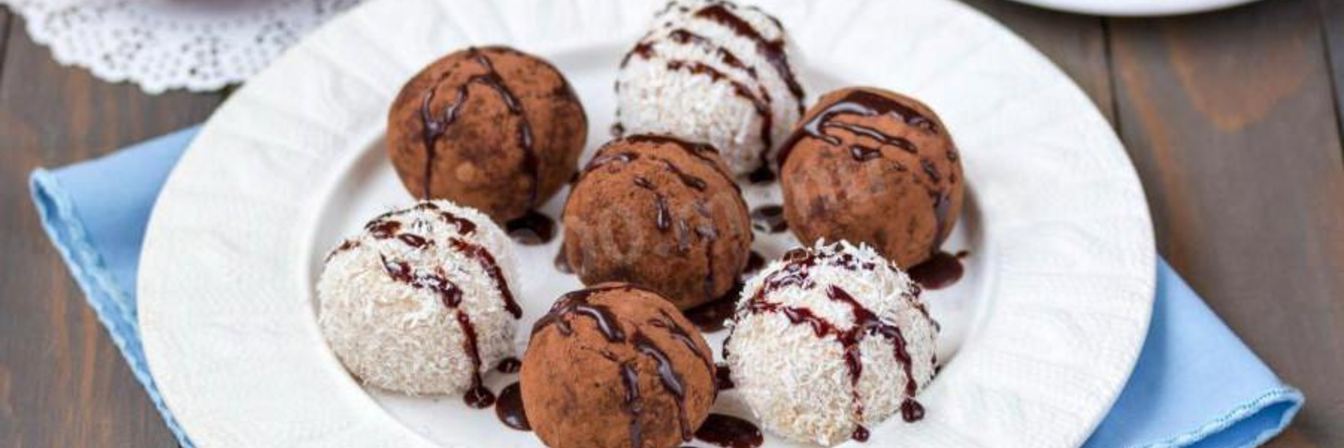 Творожные шарики с начинкой