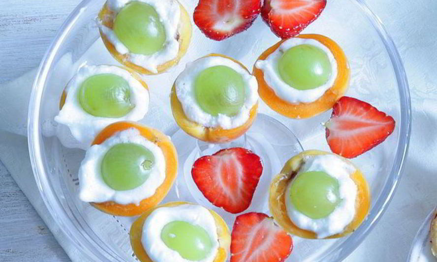 Рецепт винограда, запеченного в абрикосе