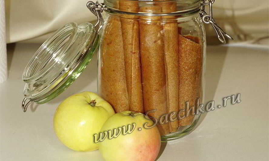 Рецепт яблочной пастилы