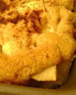 Яблочный клафути