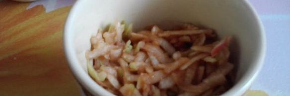 яблочный крамбл