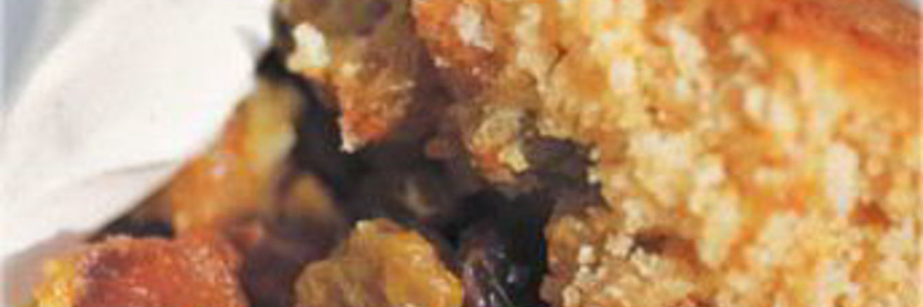 Яблочный пудинг