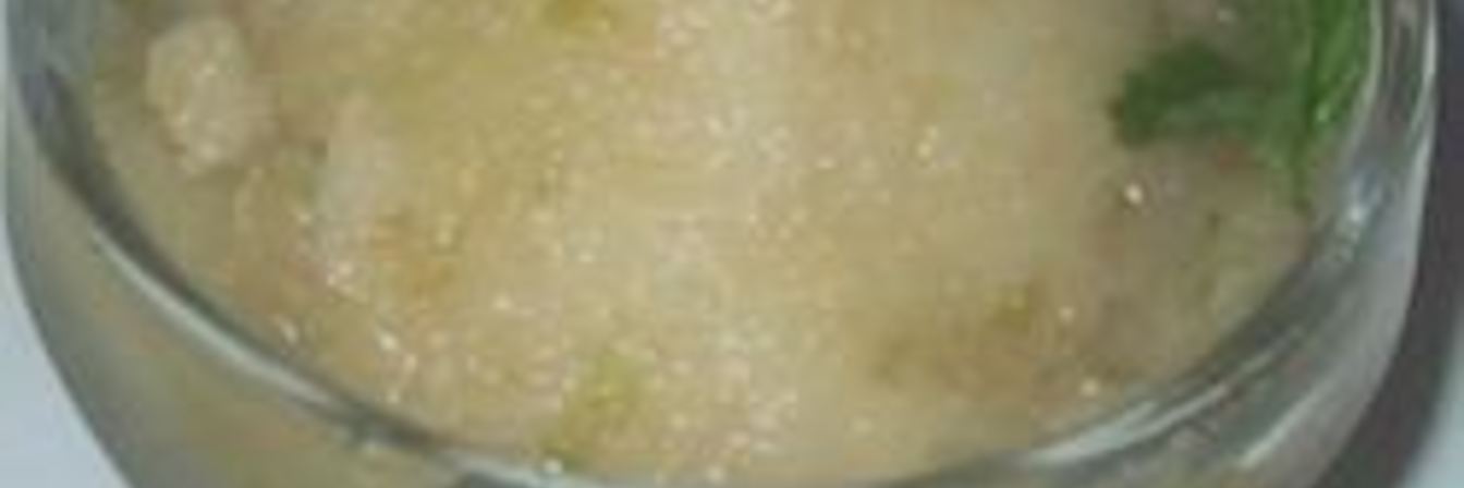 Яблочный сорбет с медом