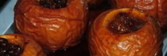 запеченные яблоки с сахаром