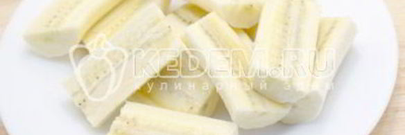 жареные бананы в карамели