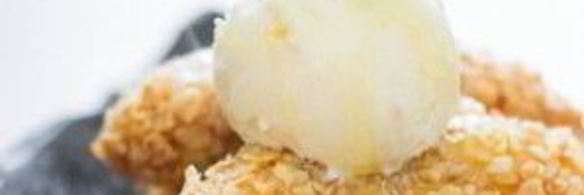 жареные бананы в овсяных хлопьях