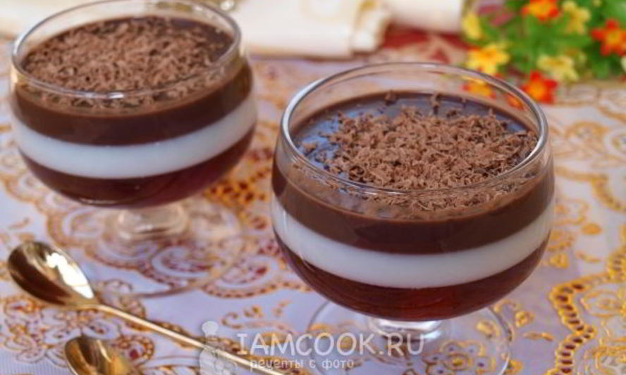 Рецепт желе слоями