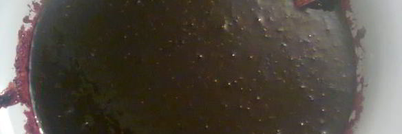 живое желе из черной смородины