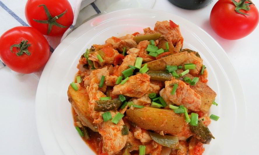 Рецепт азу из индейки