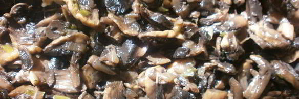 блинная лапша с грибами