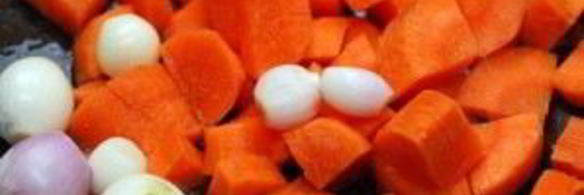 гарнир из басмати и овощей