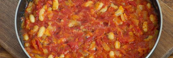 гарнир из фасоли