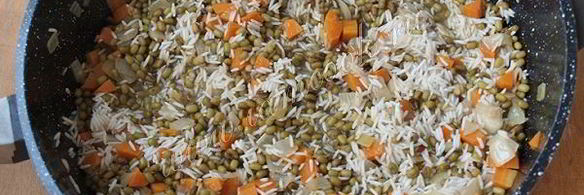 гарнир из риса с машем