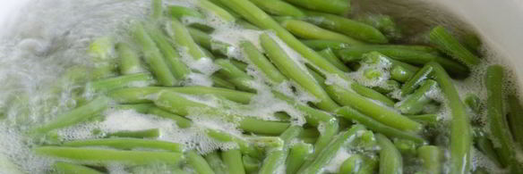 гарнир из стручковой фасоли