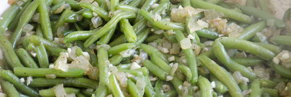 гарнир из стручковой фасоли