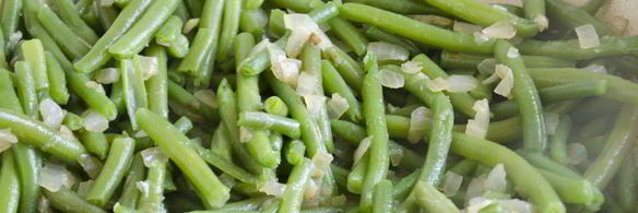 гарнир из стручковой фасоли