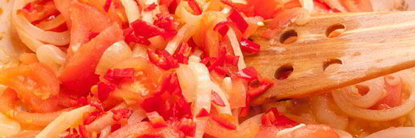 гарнир из запеченных перцев