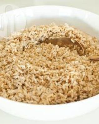 Бурый рис на гарнир