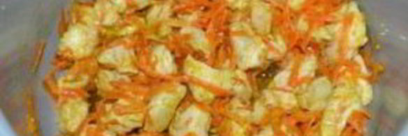 чечевица с курицей в мультиварке