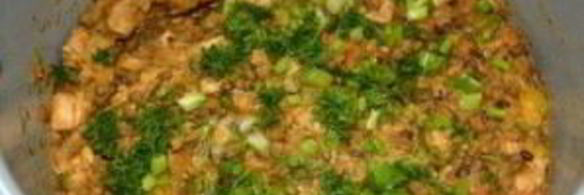 чечевица с курицей в мультиварке