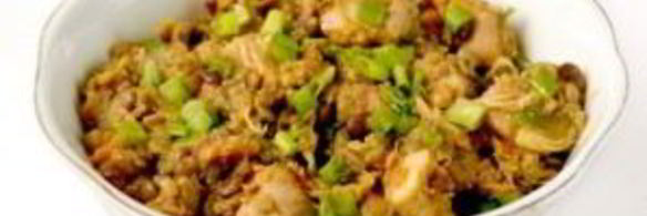 чечевица с курицей в мультиварке