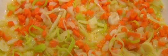 чечевица с овощами для детей