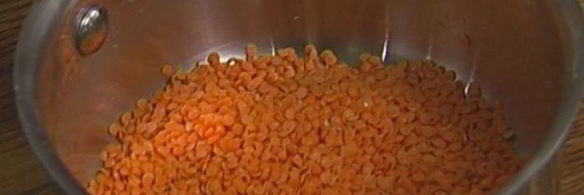 чечевица с овощами для детей