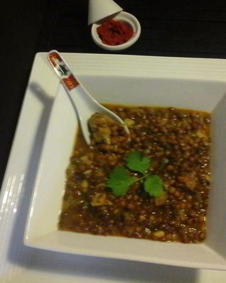 Чечевица в соусе